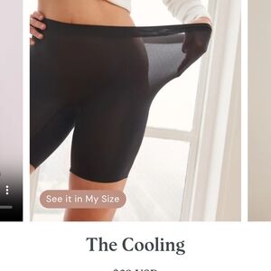 Women's Black Cooling Shorts